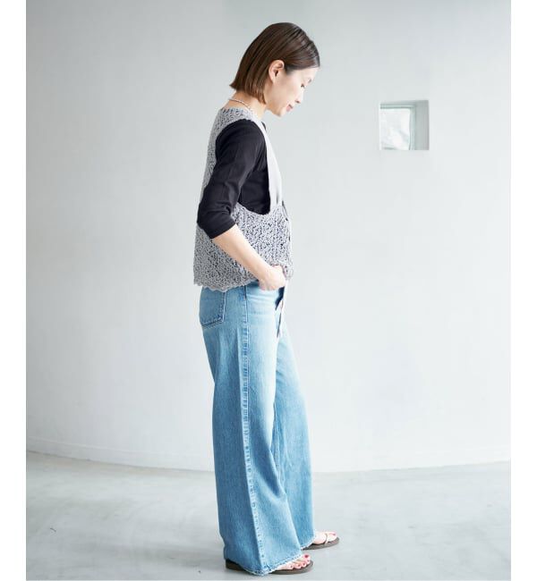 IENA「《追加2予約》ATON/エイトン 別注 SUVIN FRAISE ボートネック Tシャツ」|Tシャツ・カットソー|