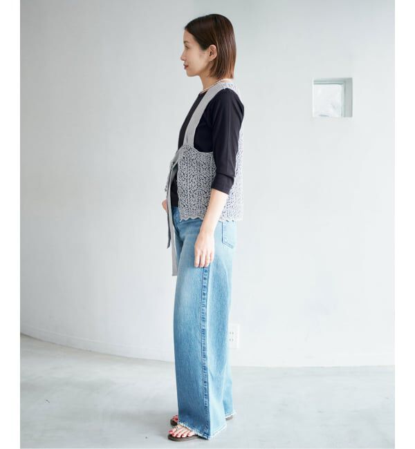 IENA「《追加2予約》ATON/エイトン 別注 SUVIN FRAISE ボートネック Tシャツ」|Tシャツ・カットソー|