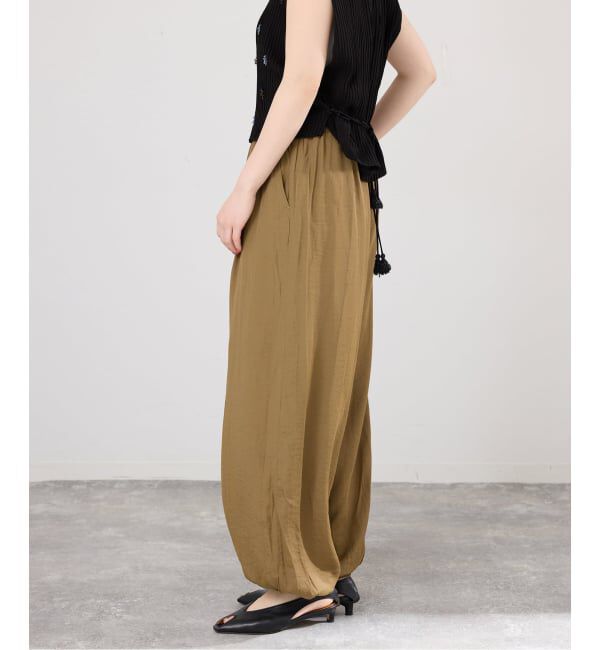 IENA「《予約》TORRAZZO DONNA/トラッゾドンナ ギャザーパンツ 6266-357」|その他|