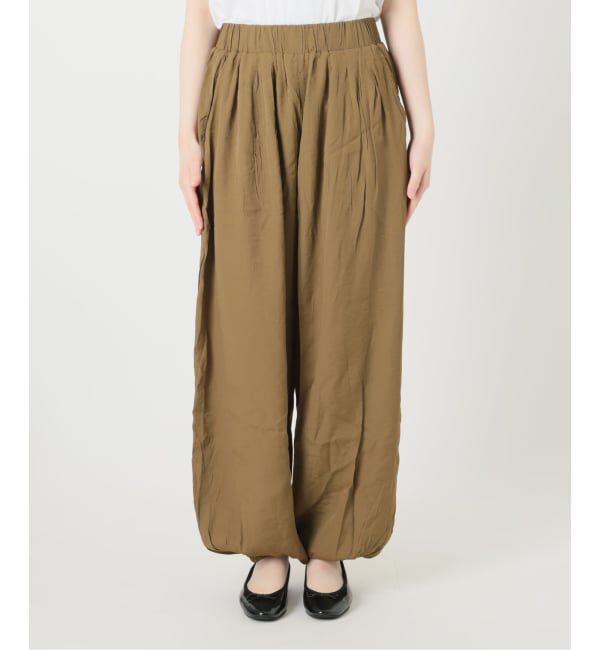 IENA「《予約》TORRAZZO DONNA/トラッゾドンナ ギャザーパンツ 6266-357」|その他|