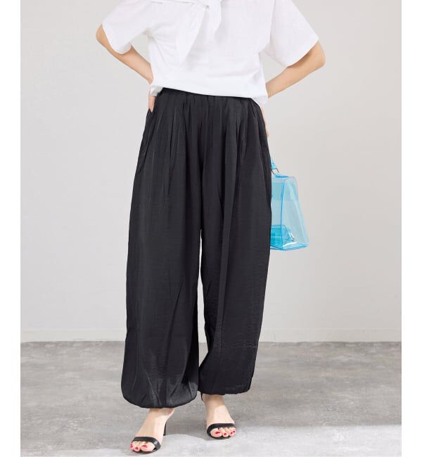 IENA「《予約》TORRAZZO DONNA/トラッゾドンナ ギャザーパンツ 6266-357」|その他|