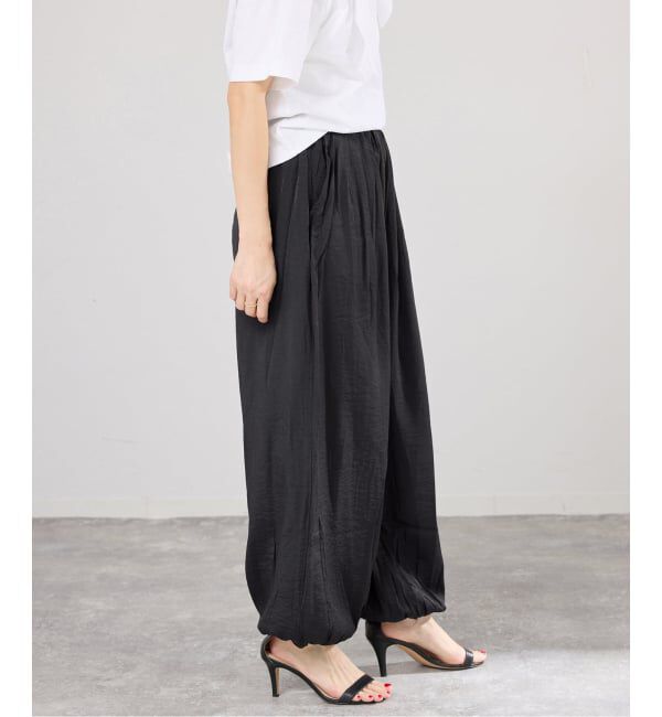 IENA「《予約》TORRAZZO DONNA/トラッゾドンナ ギャザーパンツ 6266-357」|その他|