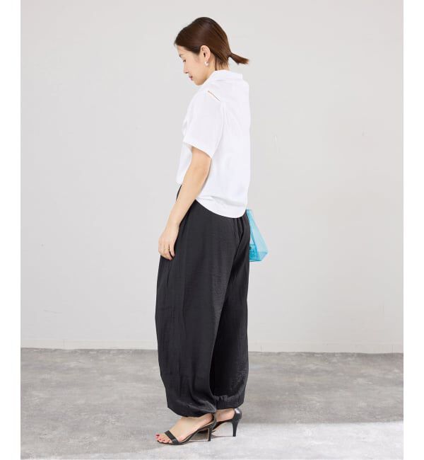 IENA「《予約》TORRAZZO DONNA/トラッゾドンナ ギャザーパンツ 6266-357」|その他|