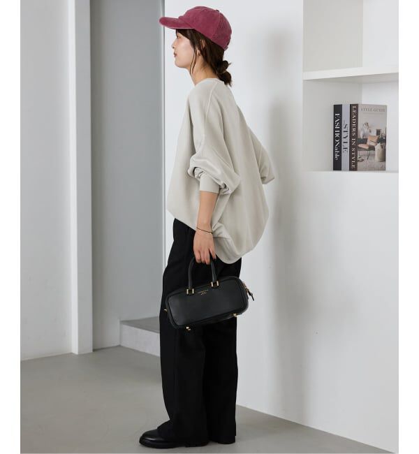 SLOBE IENA「《WEB限定/追加2予約》ビックシルエットピグメント裏毛プルオーバー」|スウェット・ジャージ|