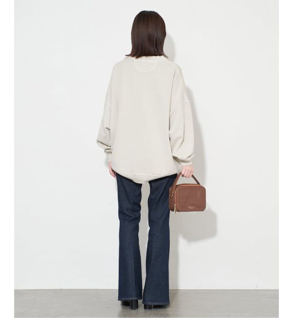 SLOBE IENA「《WEB限定/追加2予約》ビックシルエットピグメント裏毛プルオーバー」|スウェット・ジャージ|