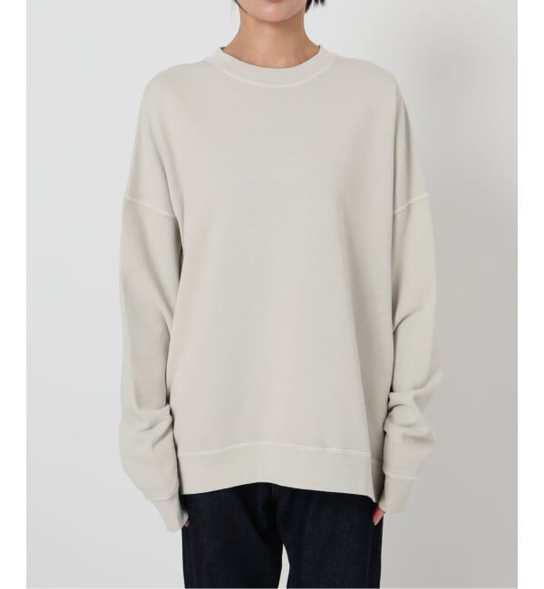 SLOBE IENA「《WEB限定/追加2予約》ビックシルエットピグメント裏毛プルオーバー」|スウェット・ジャージ|