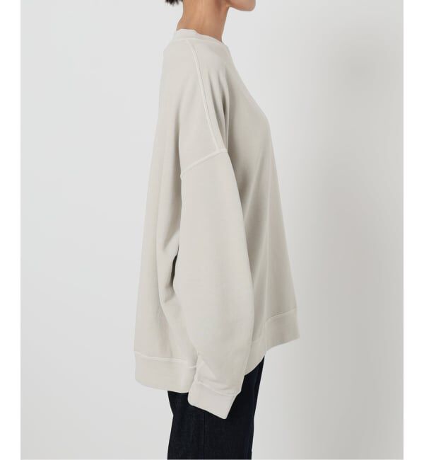 SLOBE IENA「《WEB限定/追加2予約》ビックシルエットピグメント裏毛プルオーバー」|スウェット・ジャージ|