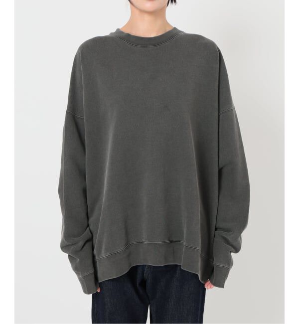 SLOBE IENA「《WEB限定/追加2予約》ビックシルエットピグメント裏毛プルオーバー」|スウェット・ジャージ|