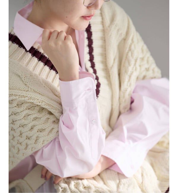 IENA「《追加予約》T/C プレーンシャツ」|シャツ・ブラウス|