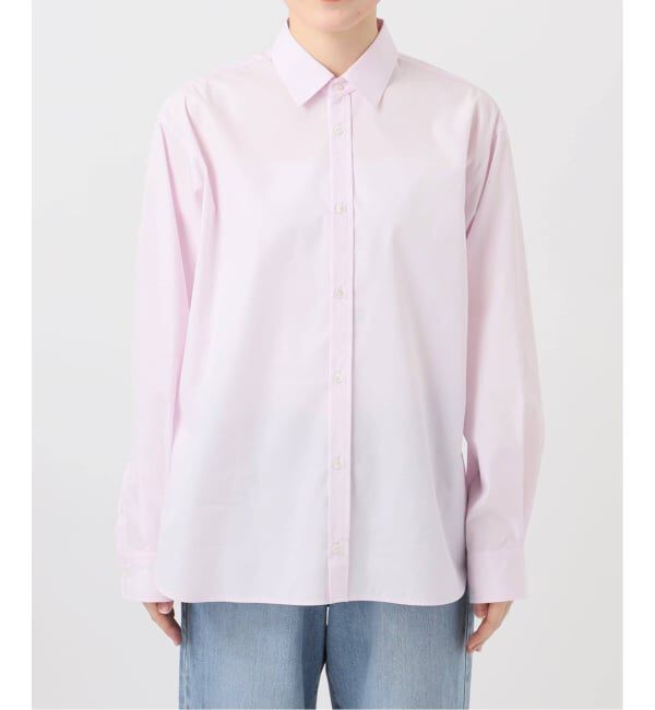 IENA「《追加予約》T/C プレーンシャツ」|シャツ・ブラウス|