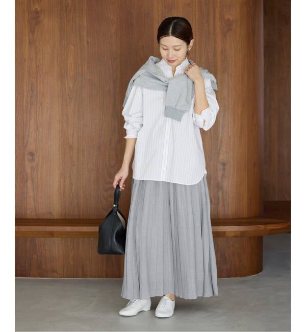 IENA「《追加予約》T/C プレーンシャツ」|シャツ・ブラウス|