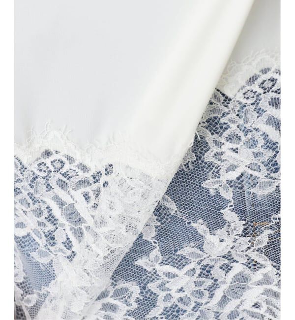 IENA「《追加予約》リバーレースサテンキャミソール」|キャミソール|