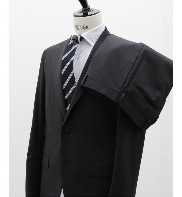 EDIFICE「D.OLIVER 3ボタン スーツ サージ」|スーツ|ブラック