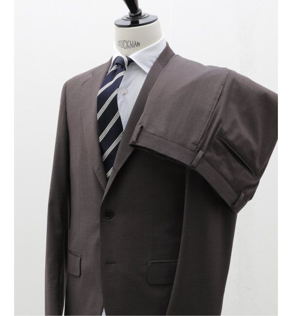 EDIFICE「D.OLIVER 3ボタン スーツ サージ」|スーツ|ブラウン