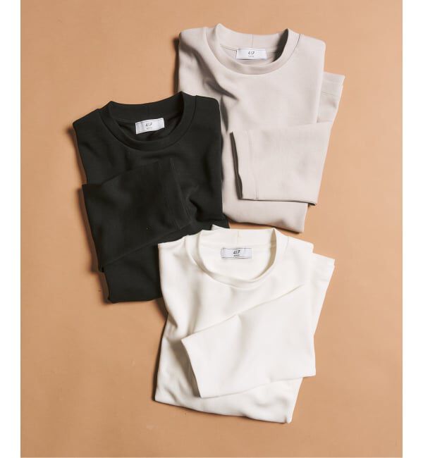 417 EDIFICE「WEB限定 &rdquo;蓄熱&rdquo;【Calefit】ヒートシフトユーティリティL/S Tee」|Tシャツ・カットソー|