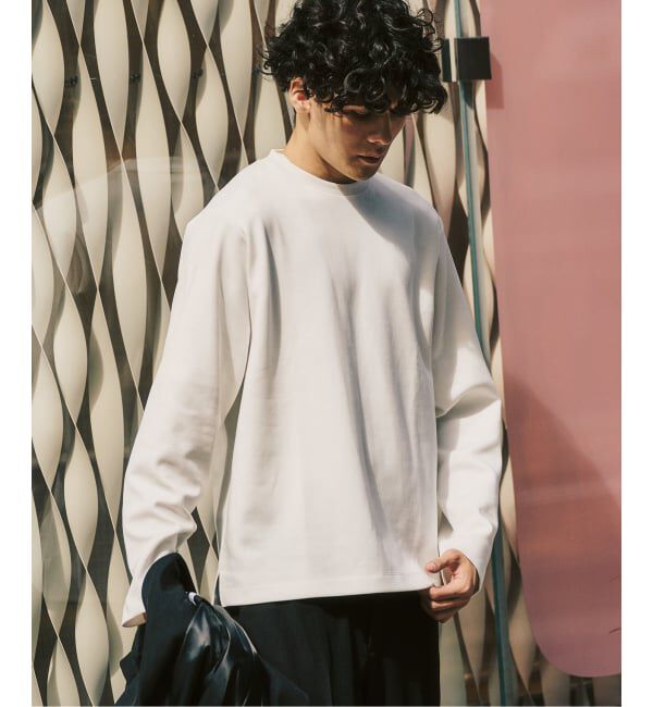 417 EDIFICE「WEB限定 &rdquo;蓄熱&rdquo;【Calefit】ヒートシフトユーティリティL/S Tee」|Tシャツ・カットソー|