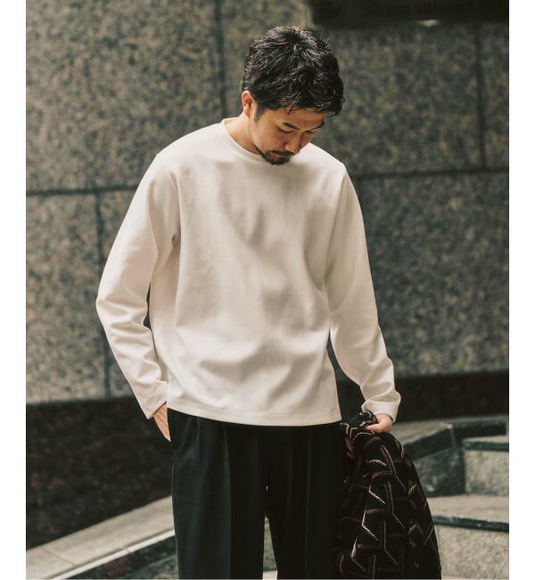 417 EDIFICE「WEB限定 &rdquo;蓄熱&rdquo;【Calefit】ヒートシフトユーティリティL/S Tee」|Tシャツ・カットソー|