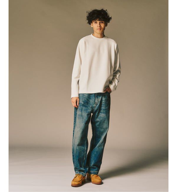 417 EDIFICE「WEB限定 &rdquo;蓄熱&rdquo;【Calefit】ヒートシフトユーティリティL/S Tee」|Tシャツ・カットソー|