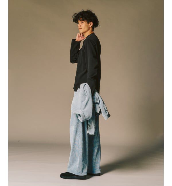 417 EDIFICE「WEB限定 &rdquo;蓄熱&rdquo;【Calefit】ヒートシフトユーティリティL/S Tee」|Tシャツ・カットソー|