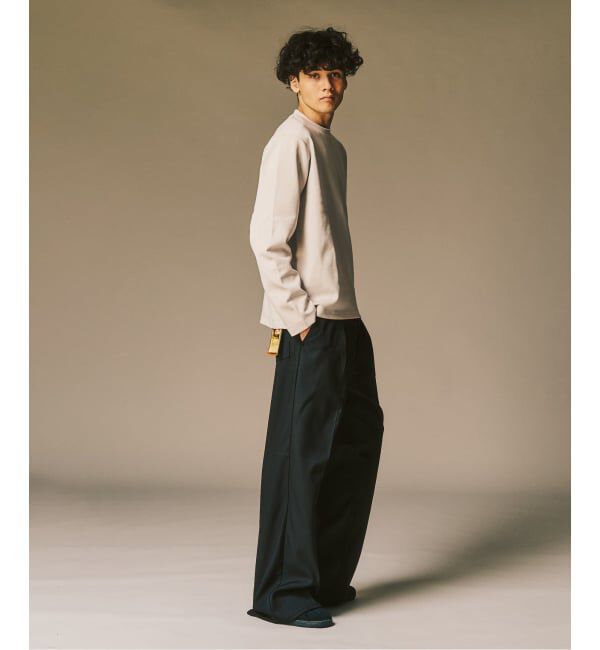 417 EDIFICE「WEB限定 &rdquo;蓄熱&rdquo;【Calefit】ヒートシフトユーティリティL/S Tee」|Tシャツ・カットソー|