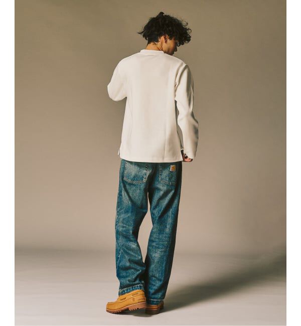 417 EDIFICE「WEB限定 &rdquo;蓄熱&rdquo;【Calefit】ヒートシフトユーティリティL/S Tee」|Tシャツ・カットソー|