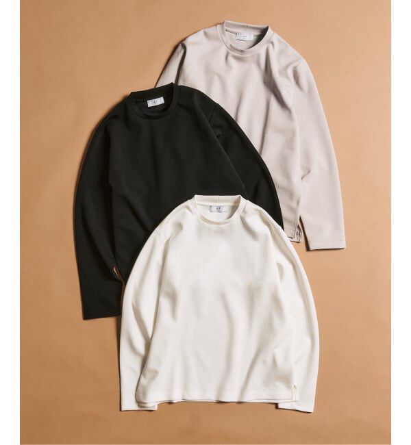 417 EDIFICE「WEB限定 &rdquo;蓄熱&rdquo;【Calefit】ヒートシフトユーティリティL/S Tee」|Tシャツ・カットソー|