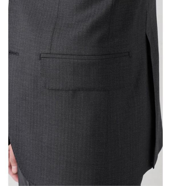 EDIFICE「D.OLIVER 3ボタン メランジ ストライプ」|スーツ|