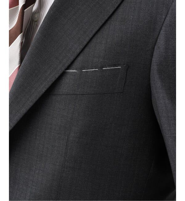 EDIFICE「D.OLIVER 3ボタン メランジ ストライプ」|スーツ|