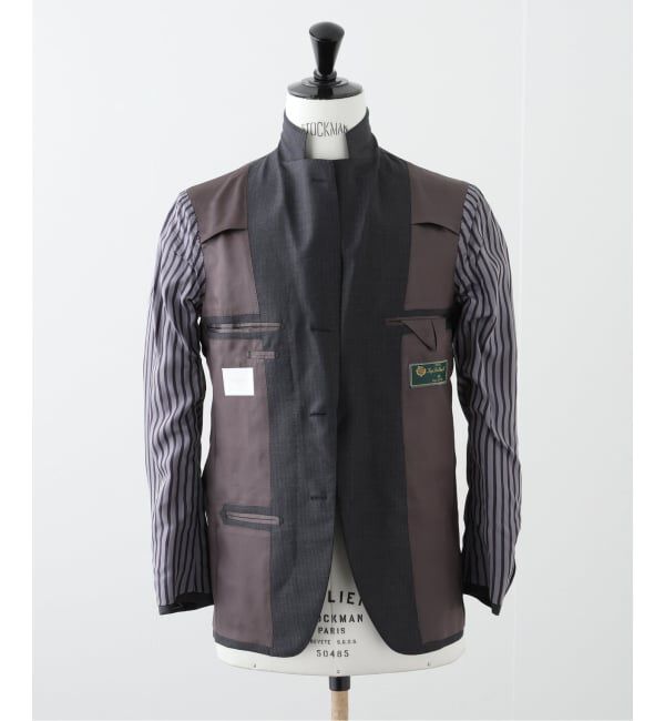 EDIFICE「D.OLIVER 3ボタン メランジ ストライプ」|スーツ|