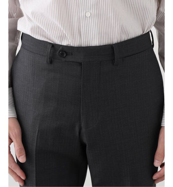 EDIFICE「D.OLIVER 3ボタン メランジ ストライプ」|スーツ|