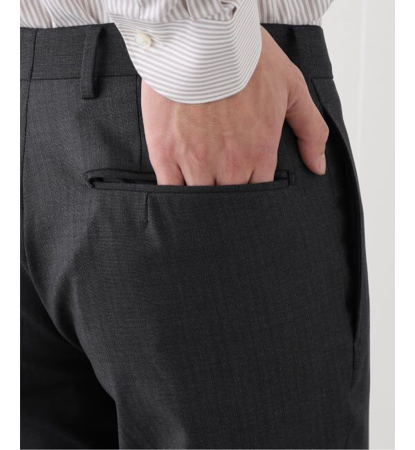 EDIFICE「D.OLIVER 3ボタン メランジ ストライプ」|スーツ|