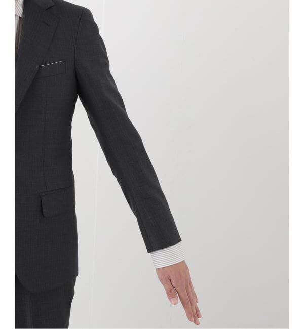 EDIFICE「D.OLIVER 3ボタン メランジ ストライプ」|スーツ|