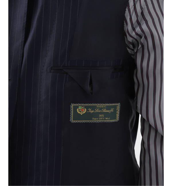 EDIFICE「D.OLIVER 3ボタン マルチストライプ」|スーツ|