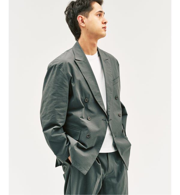 417 EDIFICE「Pサッカーダブルワイドセットアップ &rdquo;ジャケット1点+パンツ1点&rdquo; の2点セット」|スーツ|