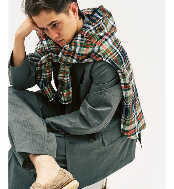 417 EDIFICE「Pサッカーダブルワイドセットアップ &rdquo;ジャケット1点+パンツ1点&rdquo; の2点セット」|スーツ|