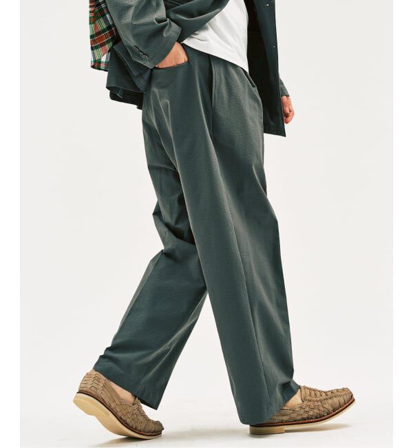 417 EDIFICE「Pサッカーダブルワイドセットアップ &rdquo;ジャケット1点+パンツ1点&rdquo; の2点セット」|スーツ|