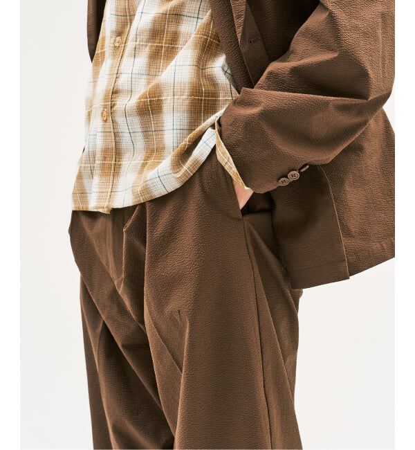 417 EDIFICE「Pサッカーダブルワイドセットアップ &rdquo;ジャケット1点+パンツ1点&rdquo; の2点セット」|スーツ|