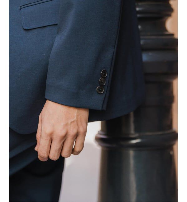 EDIFICE「《予約》"抗菌防臭＆シワ防止機能" ワルツ ツイル 2ボタン ジャケット」|スーツ|