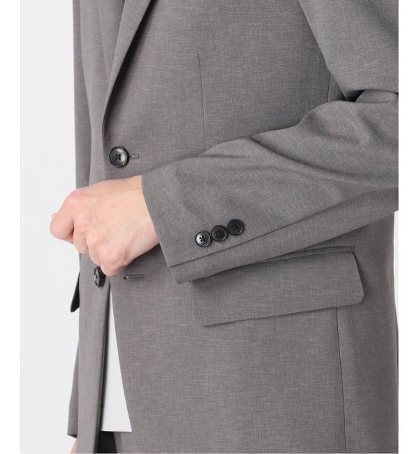EDIFICE「《予約》"抗菌防臭＆シワ防止機能" ワルツ ツイル 2ボタン ジャケット」|スーツ|