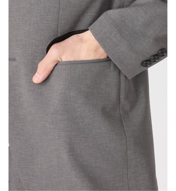 EDIFICE「《予約》"抗菌防臭＆シワ防止機能" ワルツ ツイル 2ボタン ジャケット」|スーツ|
