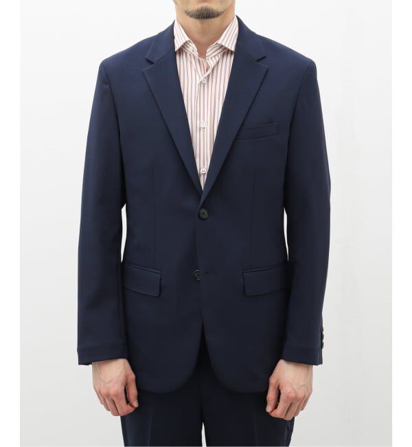 EDIFICE「《予約》"抗菌防臭＆シワ防止機能" ワルツ ツイル 2ボタン ジャケット」|スーツ|