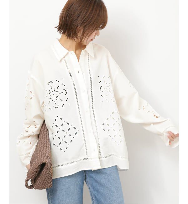 JOURNAL STANDARD relume「［26SS新作］カットワークエンブロイダリーシャツ」|シャツ・ブラウス|