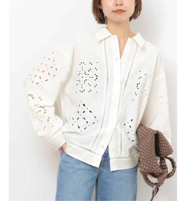 JOURNAL STANDARD relume「［26SS新作］カットワークエンブロイダリーシャツ」|シャツ・ブラウス|