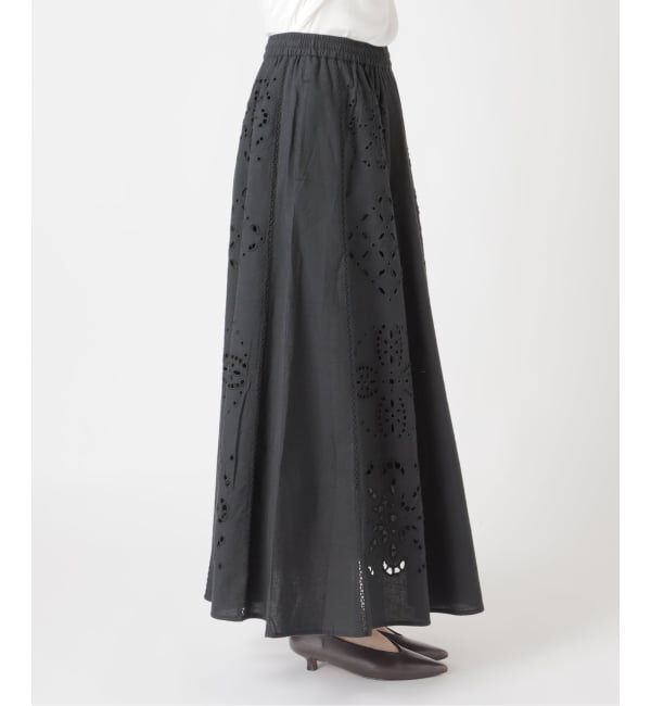 JOURNAL STANDARD relume「［26SS新作］カットワークエンブロイダリースカート」|スカート|