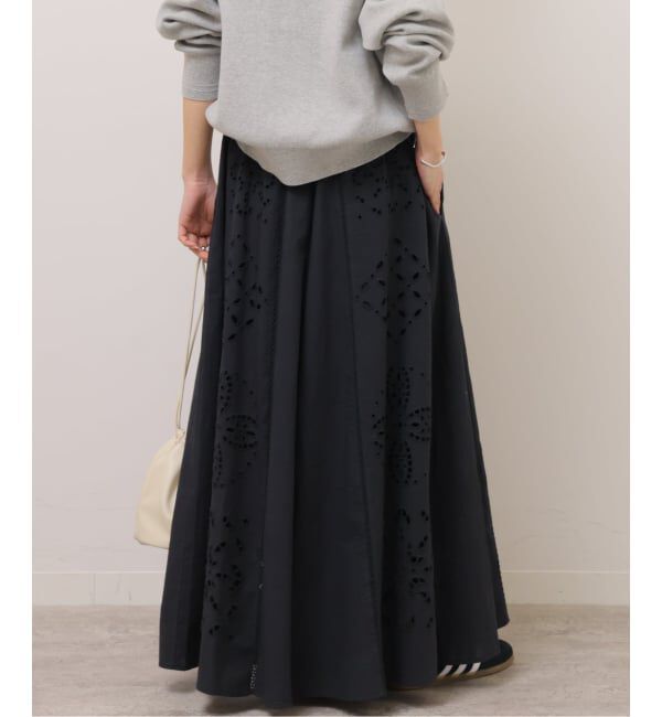 JOURNAL STANDARD relume「［26SS新作］カットワークエンブロイダリースカート」|スカート|