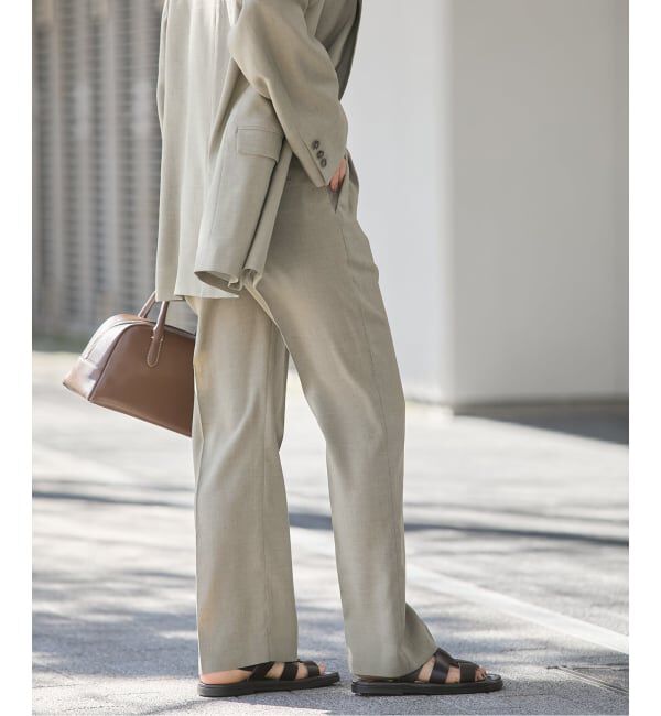 JOURNAL STANDARD「《予約》アイアスストレッチストレートパンツ」|スラックス|