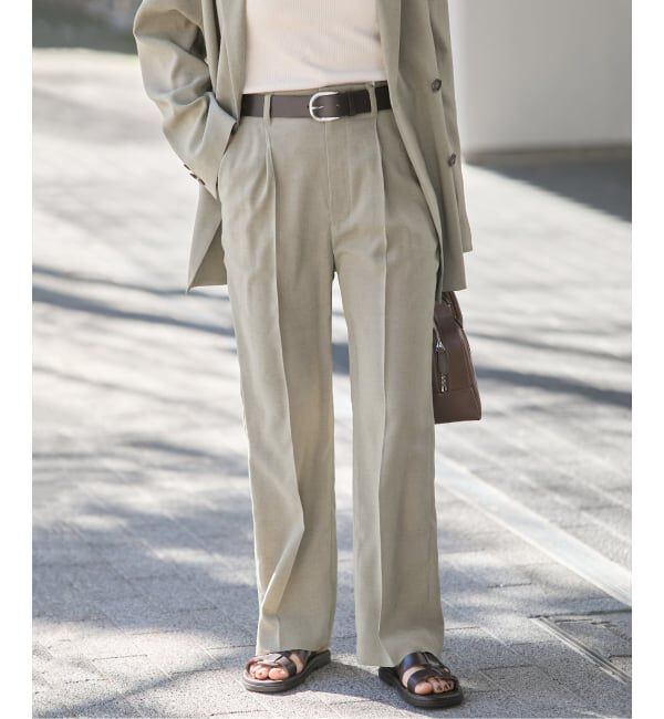 JOURNAL STANDARD「《予約》アイアスストレッチストレートパンツ」|スラックス|