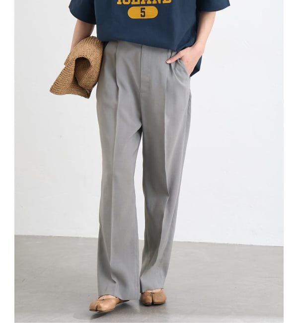 JOURNAL STANDARD「《予約》アイアスストレッチストレートパンツ」|スラックス|グレー