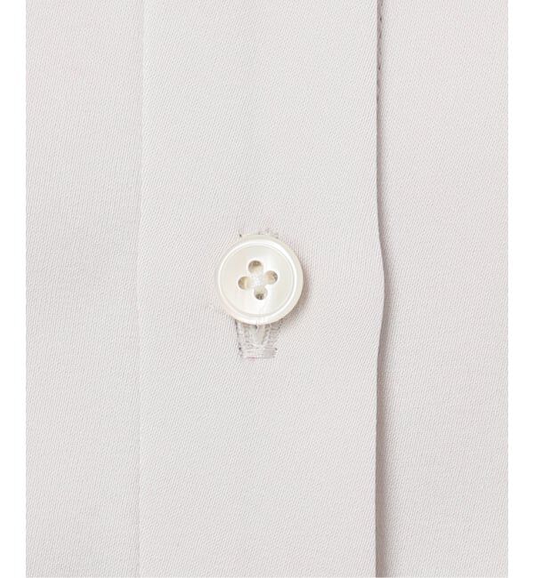 NOBLE「《セットアップ対応》ルナサテンドレープシャツ」|シャツ・ブラウス|