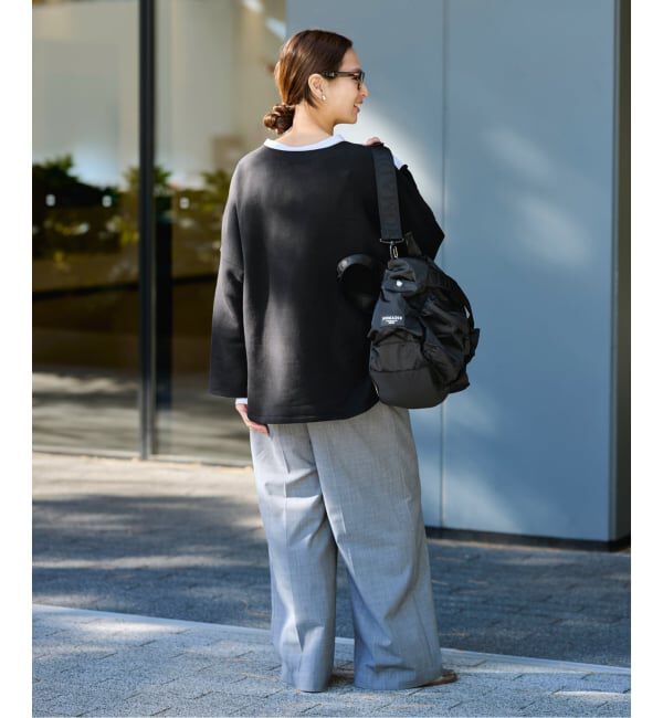 FRAMeWORK「リヨセルコットンボートネックSWEAT」|スウェット・ジャージ|